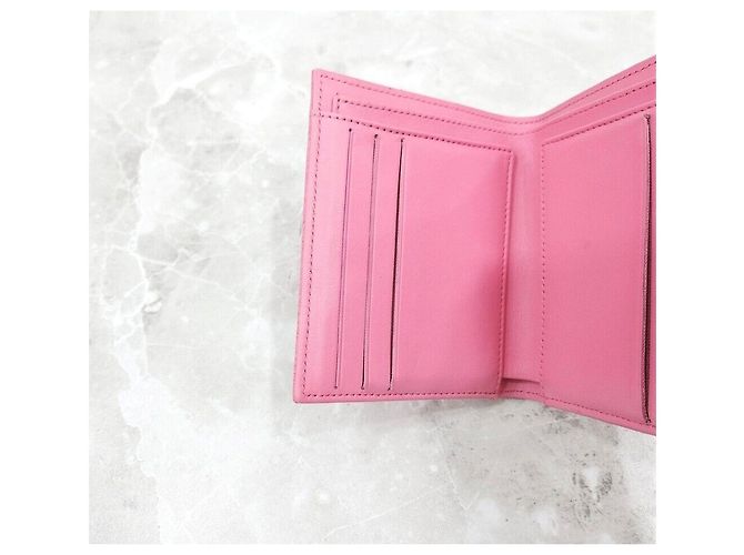 Chanel Pink Caviar Classic Compact Wallet Kollektion - Ansicht 6