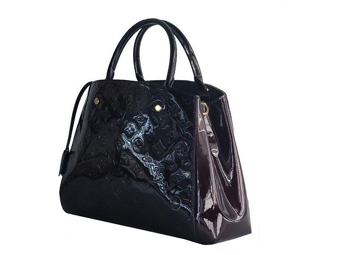 Louis Vuitton Vernis Montaigne MM Rosso - vista 2