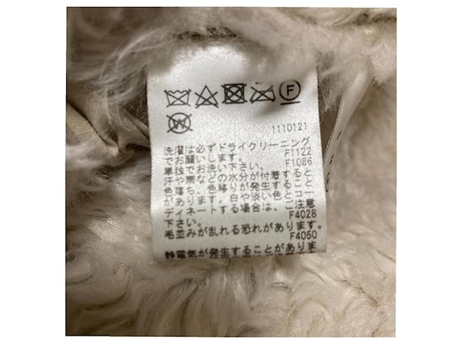 Autre Marque AMERI REVERSIBLE TWIN BOA Coat Brown Cream - view 12