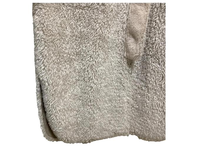 Autre Marque AMERI REVERSIBLE TWIN BOA Coat Brown Cream - view 4