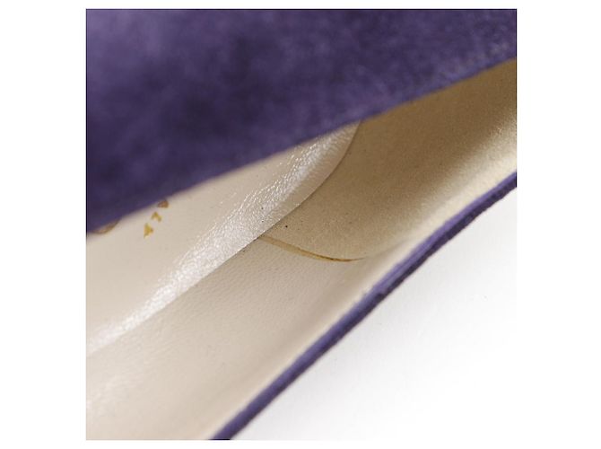Décolleté Chanel Coco Mark in scamosciato Porpora - vista 11