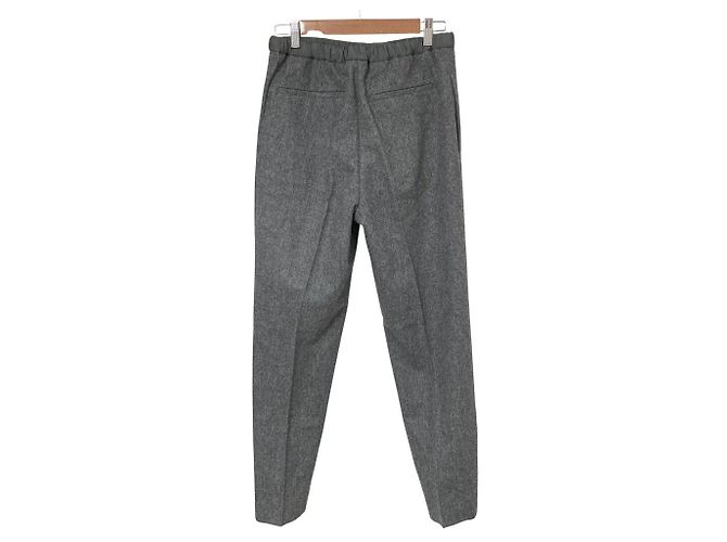 Jil Sander+ Woll Easy Hose Braun - Ansicht 2