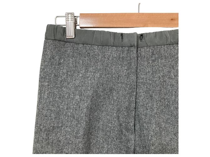 Jil Sander+ Woll Easy Hose Braun - Ansicht 3
