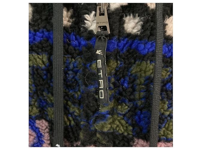 Autre Marque Chaqueta con Capucha Etro Boafleece Negro - vista 3