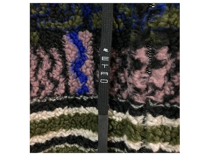 Autre Marque Chaqueta con Capucha Etro Boafleece Negro - vista 4