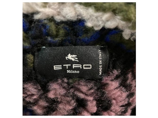 Autre Marque Chaqueta con Capucha Etro Boafleece Negro - vista 6