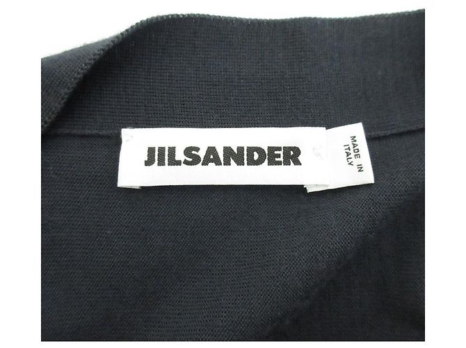Jil Sander Wollstrickjacke Blau Marineblau - Ansicht 7