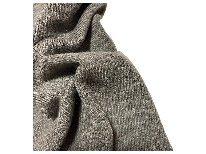 Autre Marque Deuxieme Classe Wollstrickpullover Braun - Ansicht 5