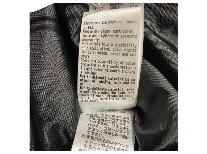 Autre Marque Chaqueta de plumón con fruncido EMODA Negro - vista 13