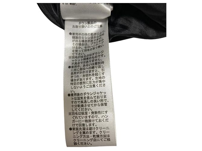 Autre Marque Chaqueta de plumón con fruncido EMODA Negro - vista 14