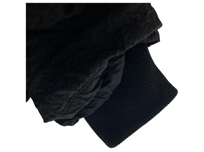 Autre Marque Chaqueta de plumón con fruncido EMODA Negro - vista 7
