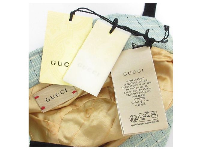 Boné Gucci Double G Azul Azul claro - vista 12