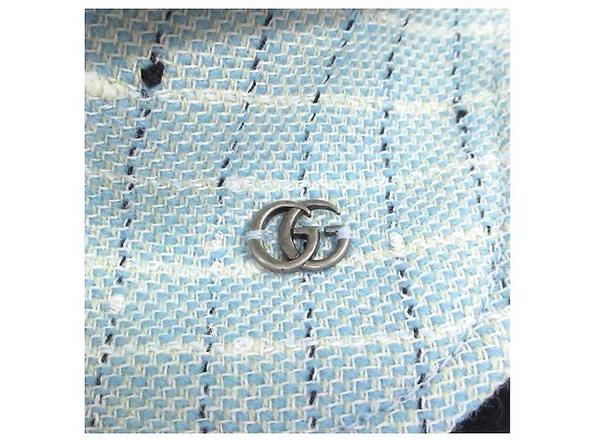 Boné Gucci Double G Azul Azul claro - vista 6