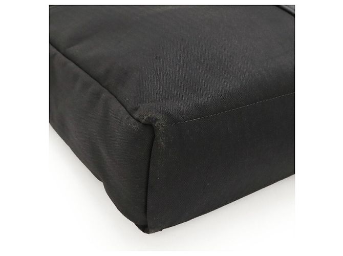 Borsa a tracolla Hermès Acapulco MM in nylon e pelle Nero - vista 3