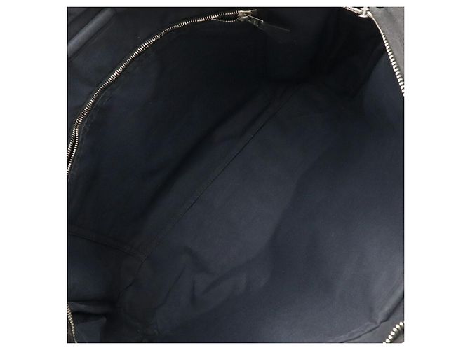 Borsa a tracolla Hermès Acapulco MM in nylon e pelle Nero - vista 7