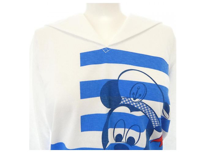 Top Comme des GARCONS GIRL Blanco Azul - vista 5
