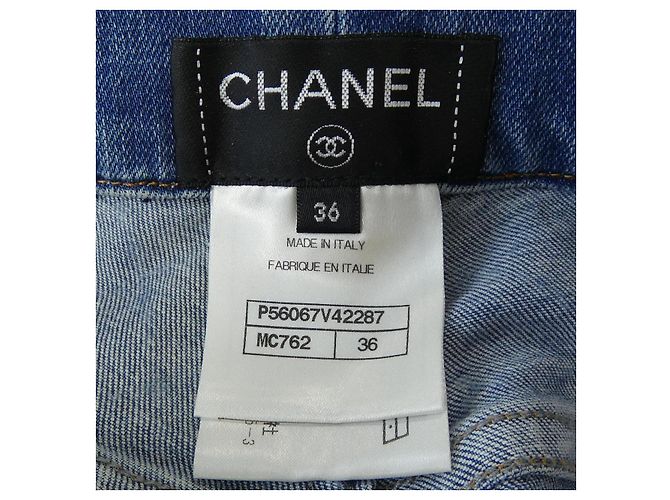 Jeans Chanel Azul - vista 4