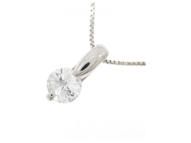 Autre Marque Collana di Diamanti PT900 PT850 Argento - vista 3