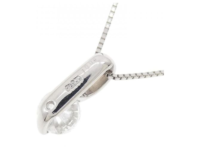 Autre Marque Collana di Diamanti PT900 PT850 Argento - vista 4