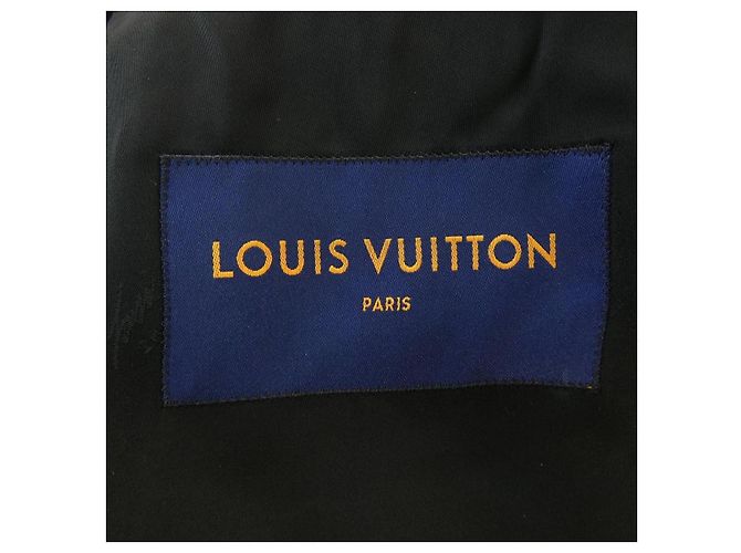 Abrigo de lana Louis Vuitton Negro - vista 5