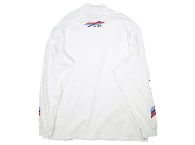 Autre Marque Camiseta SHIDEN L S de cuello alto de algodón de manga larga Blanco - vista 2