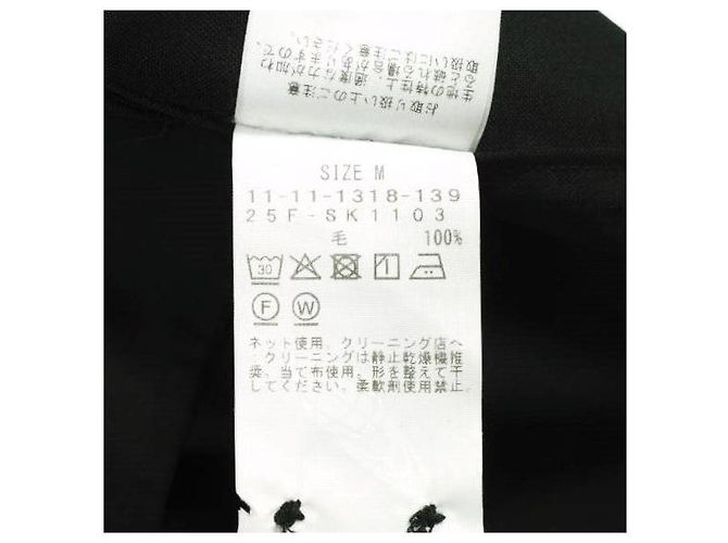 Autre Marque Camisa de lana SSZ Negro - vista 8