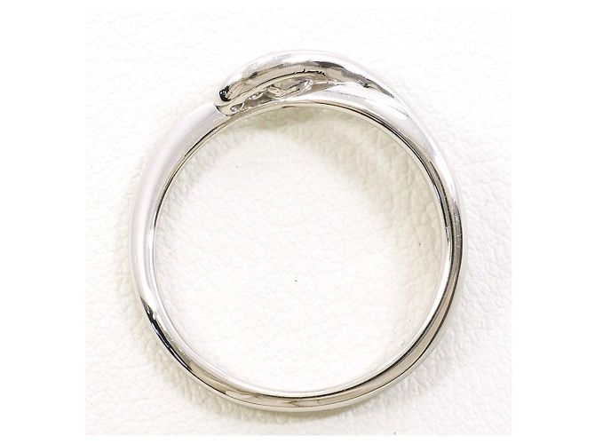 Autre Marque PT900 Platin Diamantring Silber - Ansicht 3