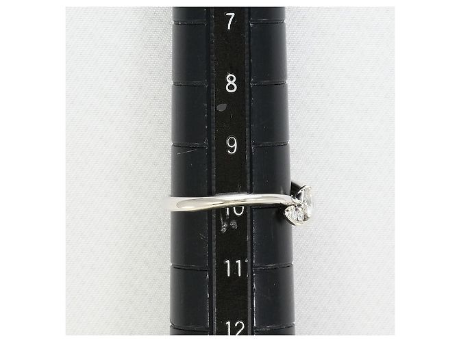 Autre Marque PT900 Platin Diamantring Silber - Ansicht 9