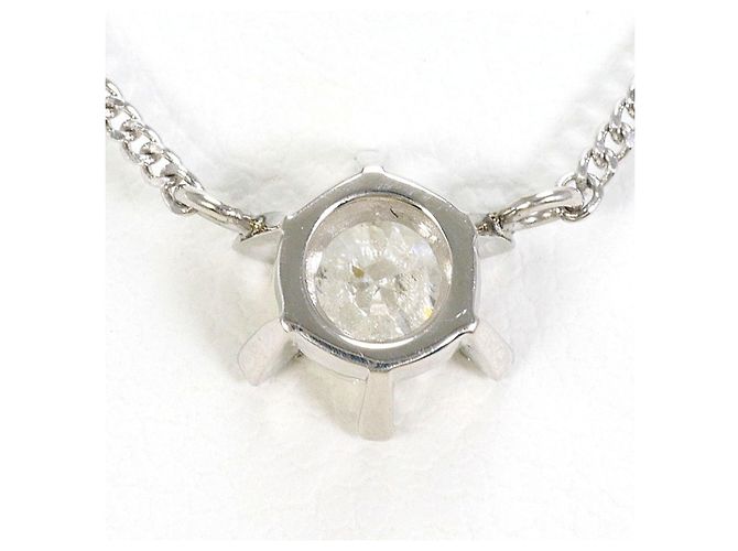 Autre Marque Collana in platino PT850 e diamanti Argento - vista 3