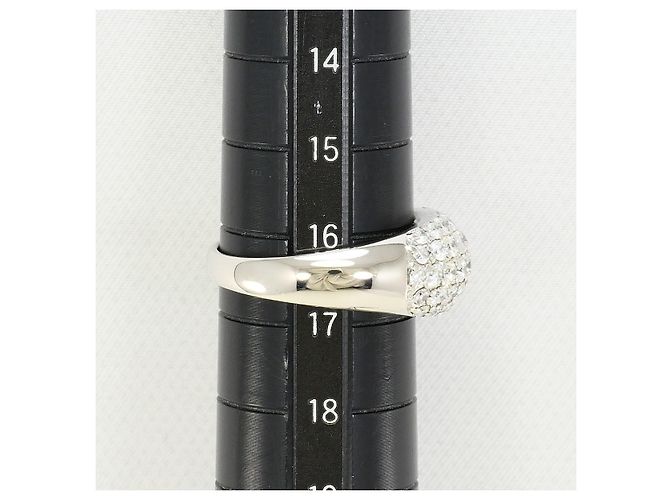 Autre Marque PT900 Platin Diamantring Silber - Ansicht 7
