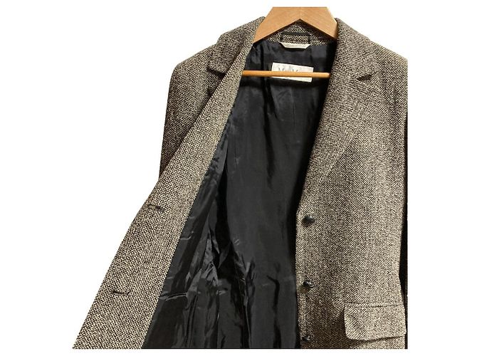 Abrigo Chester de lana Max Mara Negro - vista 3