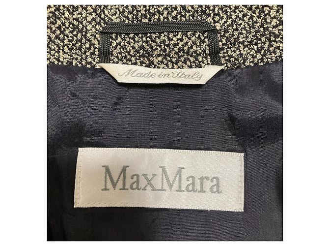 Abrigo Chester de lana Max Mara Negro - vista 5