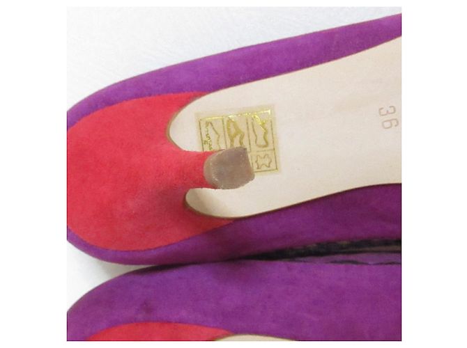 Autre Marque Décolleté Multi Mesh CORSO ROMA 9 Rosso - vista 7