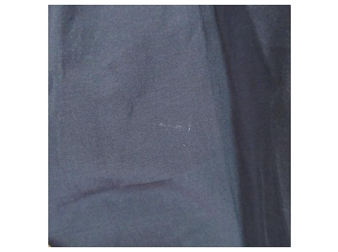 Autre Marque Falda acampanada de seda y algodón TEIJA Azul Azul marino - vista 12