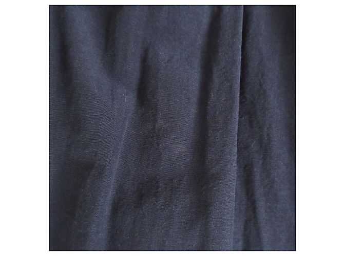 Autre Marque Falda acampanada de seda y algodón TEIJA Azul Azul marino - vista 16