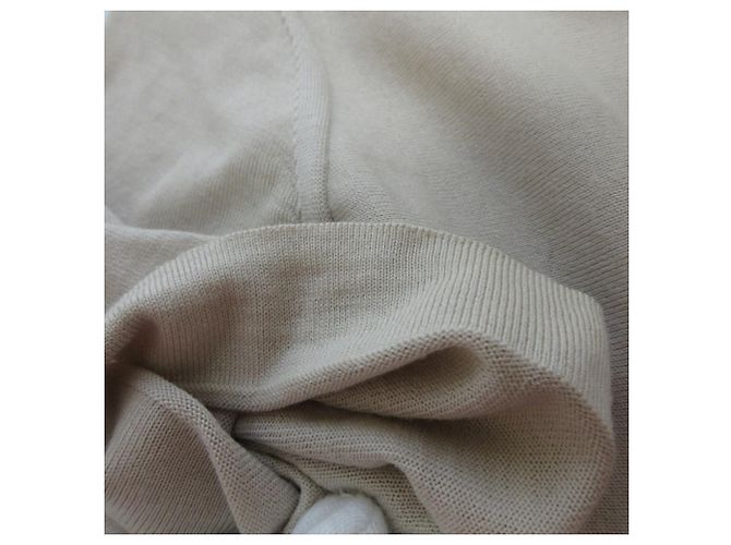 Autre Marque Camicetta in maglia di lana 18G Drawer Beige - vista 15