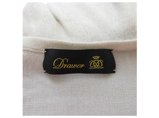 Autre Marque Camicetta in maglia di lana 18G Drawer Beige - vista 4