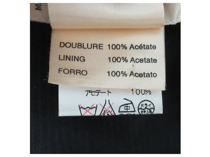 Chaleco de seda Hermès con estampado de pájaros 40 Negro - vista 8