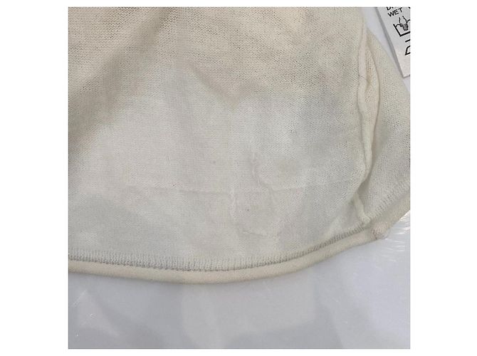 Autre Marque Top con maniche dolman in misto seta SLOBE IENA Bianco - vista 11