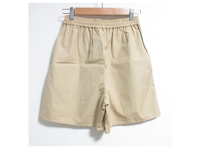 Autre Marque Short Auralee High Count Finx Ox Bege - vista 2