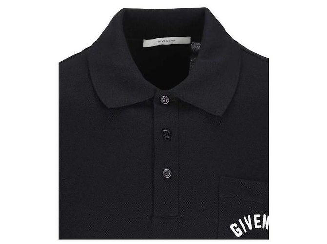 Givenchy Polohemd aus Baumwolle mit Tasche - Ansicht 6