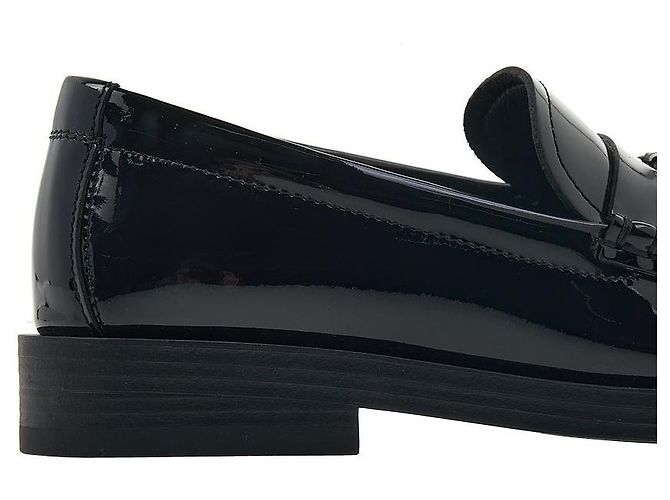Jimmy Choo Mocassini da donna ADDIE PEARL PAT BLACK Nero - vista 10
