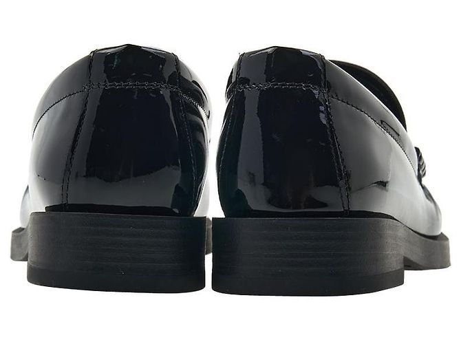 Jimmy Choo Mocassini da donna ADDIE PEARL PAT BLACK Nero - vista 4