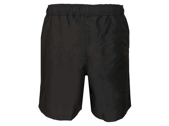 Versace Pantaloncini da bagno in jacquard Nero - vista 5