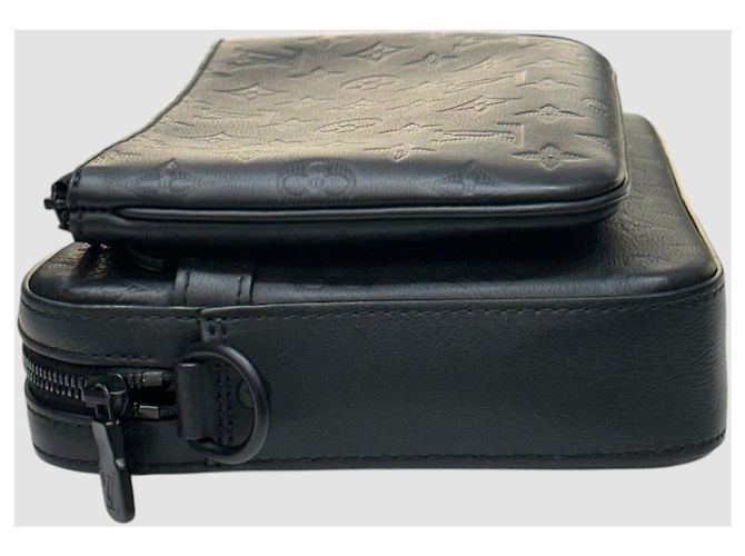 Louis Vuitton Borsa a tracolla Shadow Trio Nero - vista 4