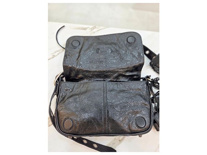 Balenciaga Borsa a tracolla Le Cagole Nero - vista 9