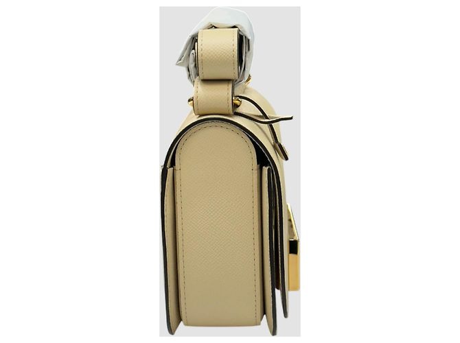 Delvaux Borsa a Spalla Ringo Beige Marrone - vista 4