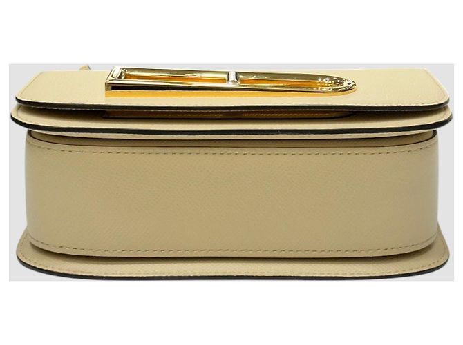 Delvaux Borsa a Spalla Ringo Beige Marrone - vista 7