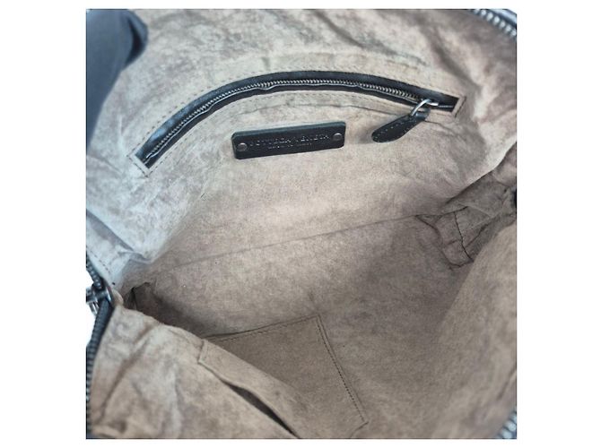 Bottega Veneta Borsa a tracolla Intrecciato Nodini Nera Nero - vista 9