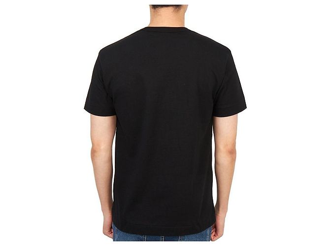 Comme Des Garcons Kurzärmeliges T-Shirt mit goldenem Logo AX Orange - Ansicht 5